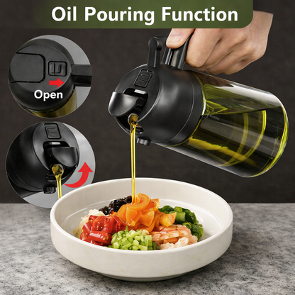 Coselle - Glass Oil Sprayer & Dispenser