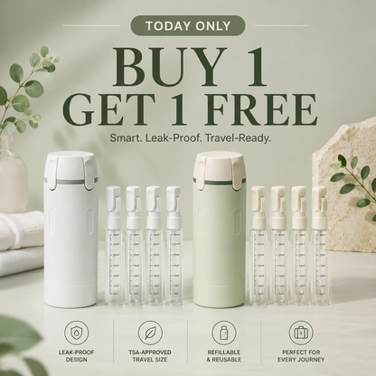 Coselle TravelPod™ – 4-in-1 Travel Dispenser