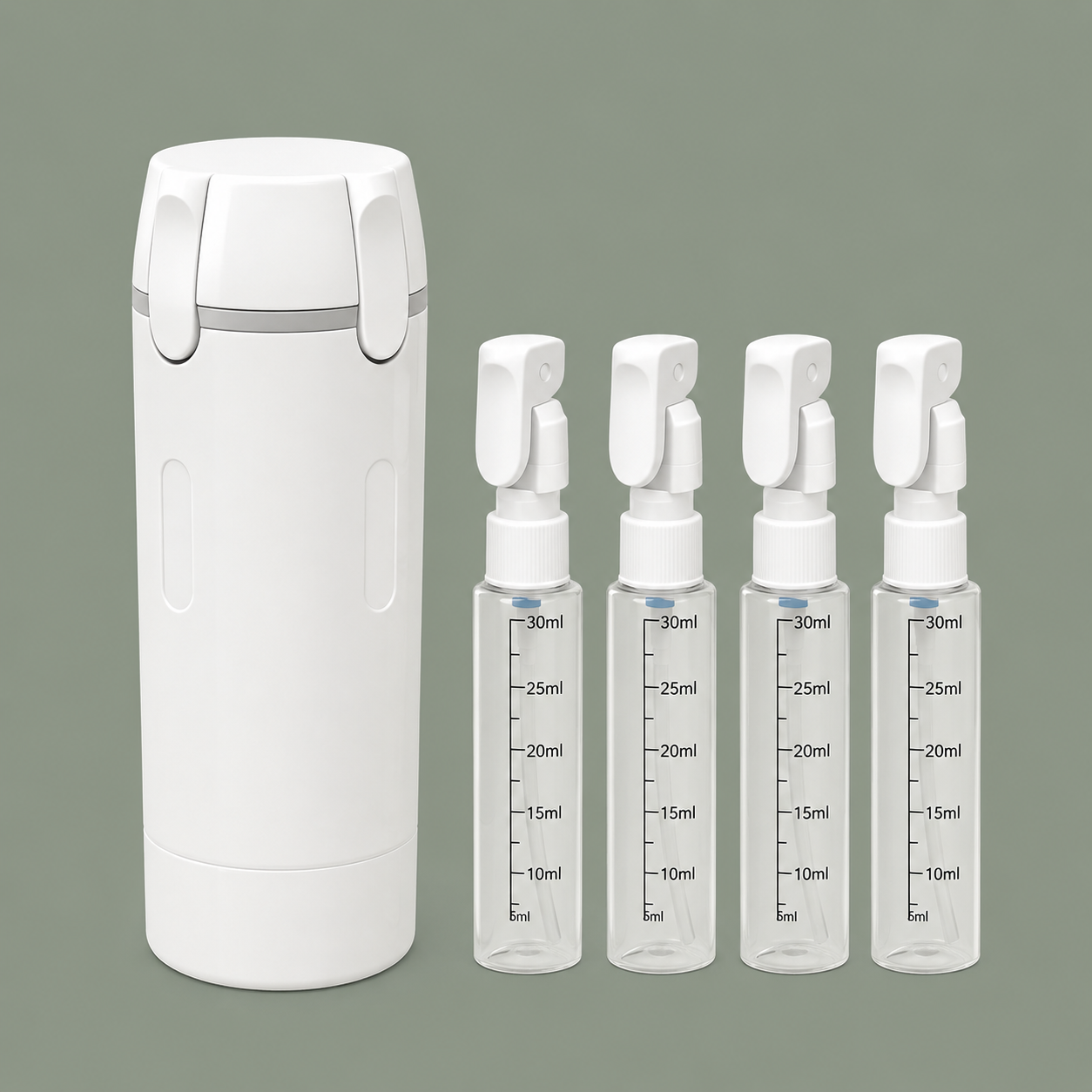 Coselle TravelPod™ – 4-in-1 Travel Dispenser