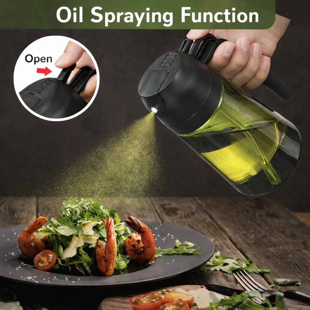 Coselle - Glass Oil Sprayer & Dispenser