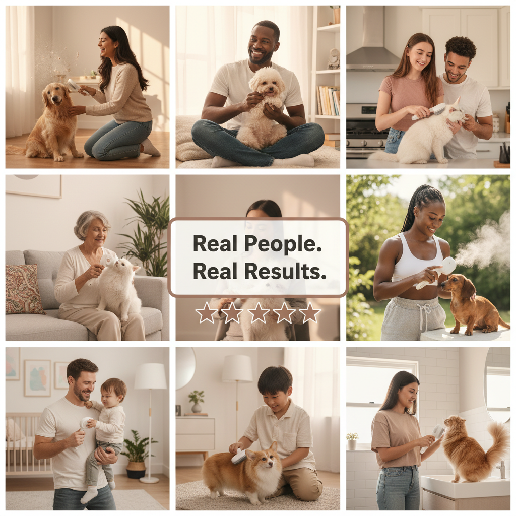 Coselle - Pet Steam Brush