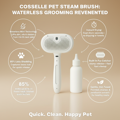 Coselle - Pet Steam Brush
